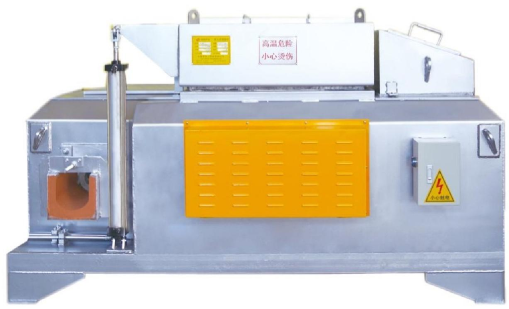 Advanced pour-in type electric holding furnace offering precise metal temperature control and enhanced efficiency for industrial casting applications.