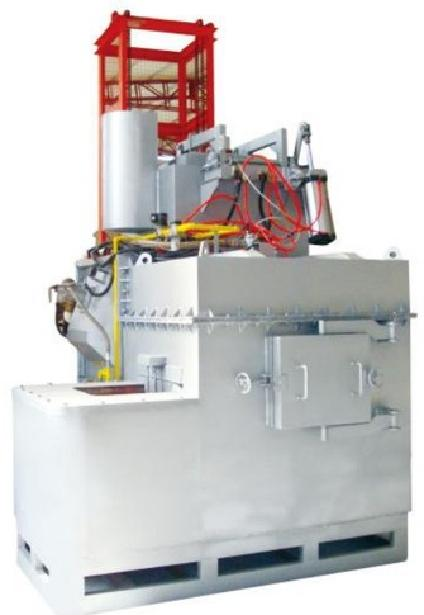 Aluminum alloy rapid melting furnace (machine side furnace) with advanced heating technology for efficient and fast aluminum melting.