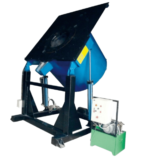 Versatile tilting melting furnace featuring electric, gas, and oil heating options, providing accurate temperature control and efficient melting for various applications.