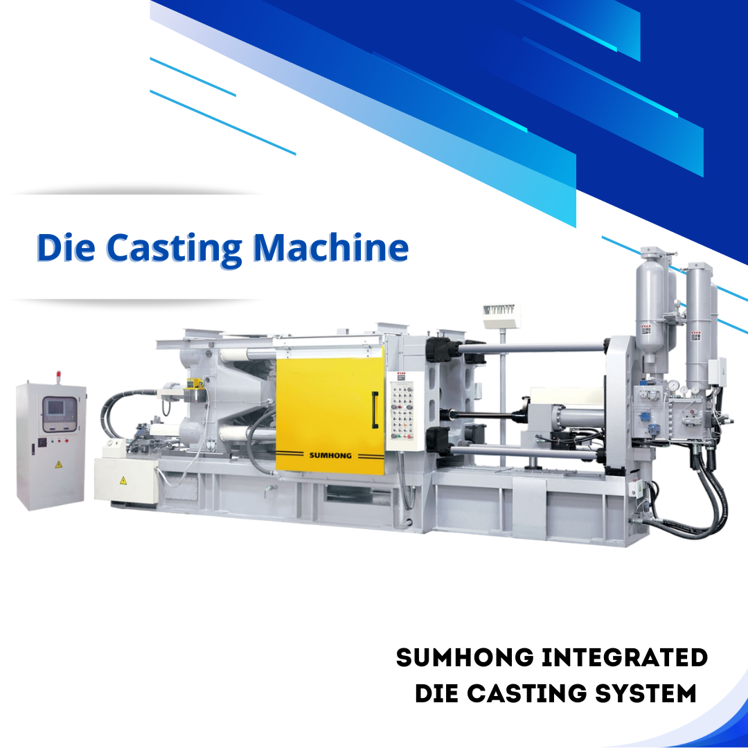 Advanced die casting machine offering precision control for superior metal casting processes.