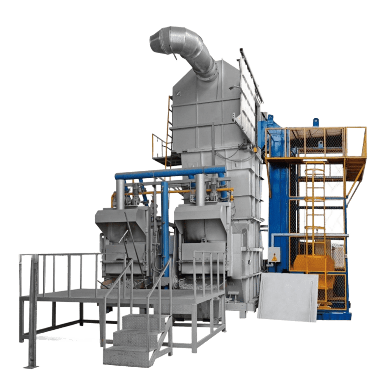 Aluminum alloy continuous concentrated melting furnace